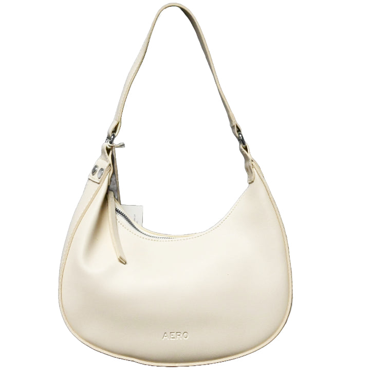 BONE COLOR HOBO HANDBAG AEROPOSTALE C/P 24