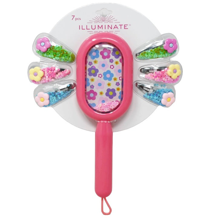 7pc Brush Set Pink C/P 72