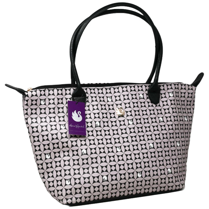 MAUVE CARRY ALL W/TOP ZIPPER CLOSURE GLORIA VANDERBILT C/P 18