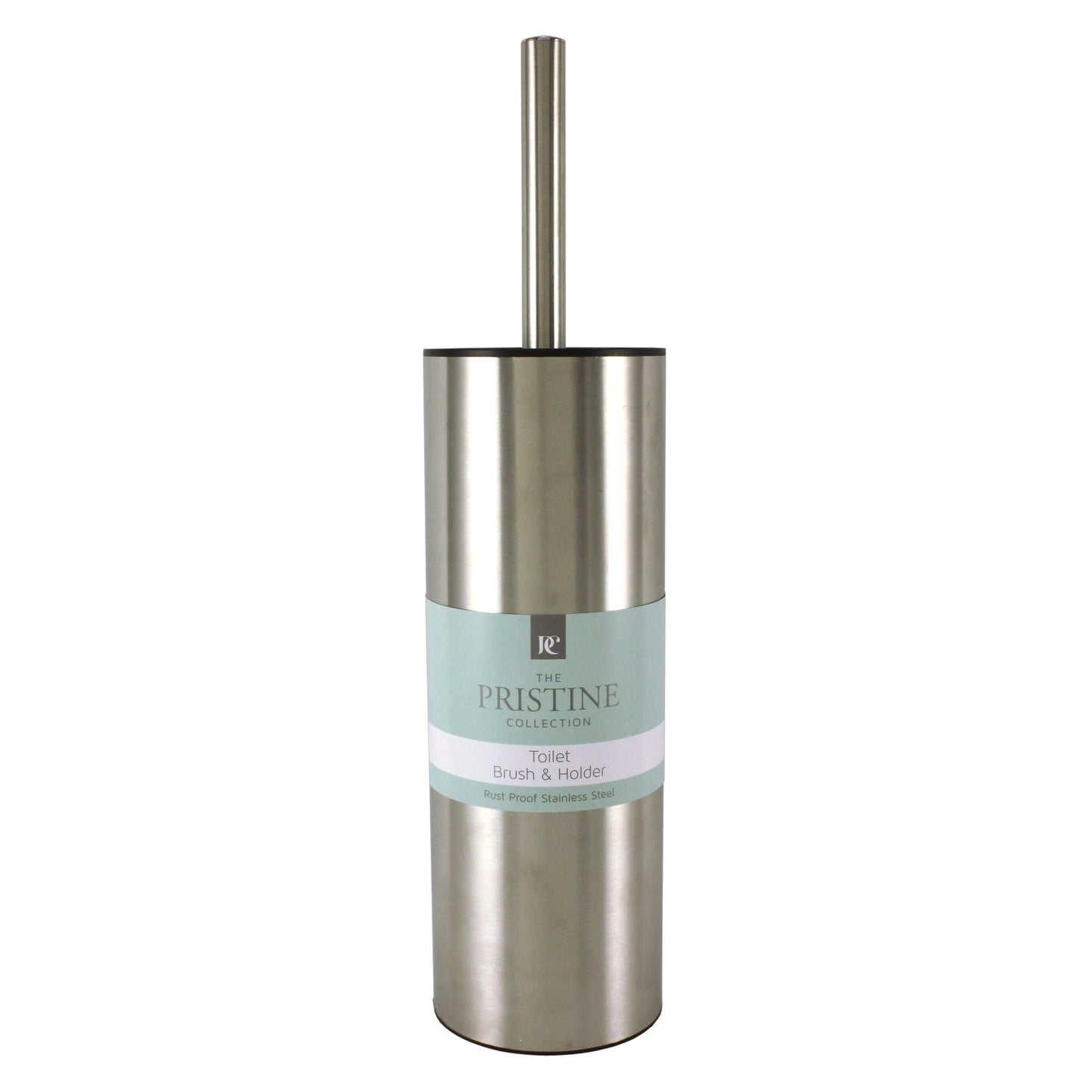 TALL TOILET BRUSH W/HOLDER C/P 12