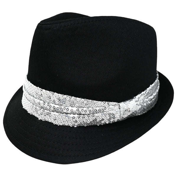 Fedora Slv Sequin C/P 48 Nicole Marciano