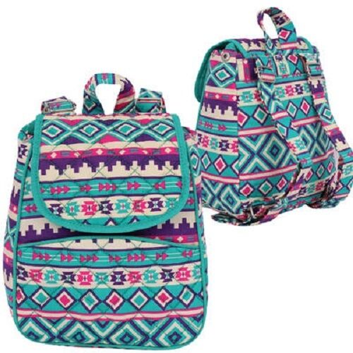 Quilted Tribal Mini 10" Backpack C/P 6