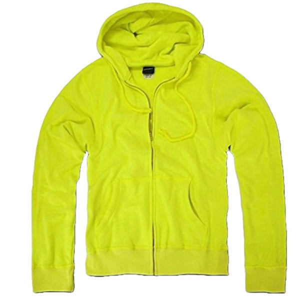SMALL MEN SAFETY GREEN HOODIE C/P 24 DECKY