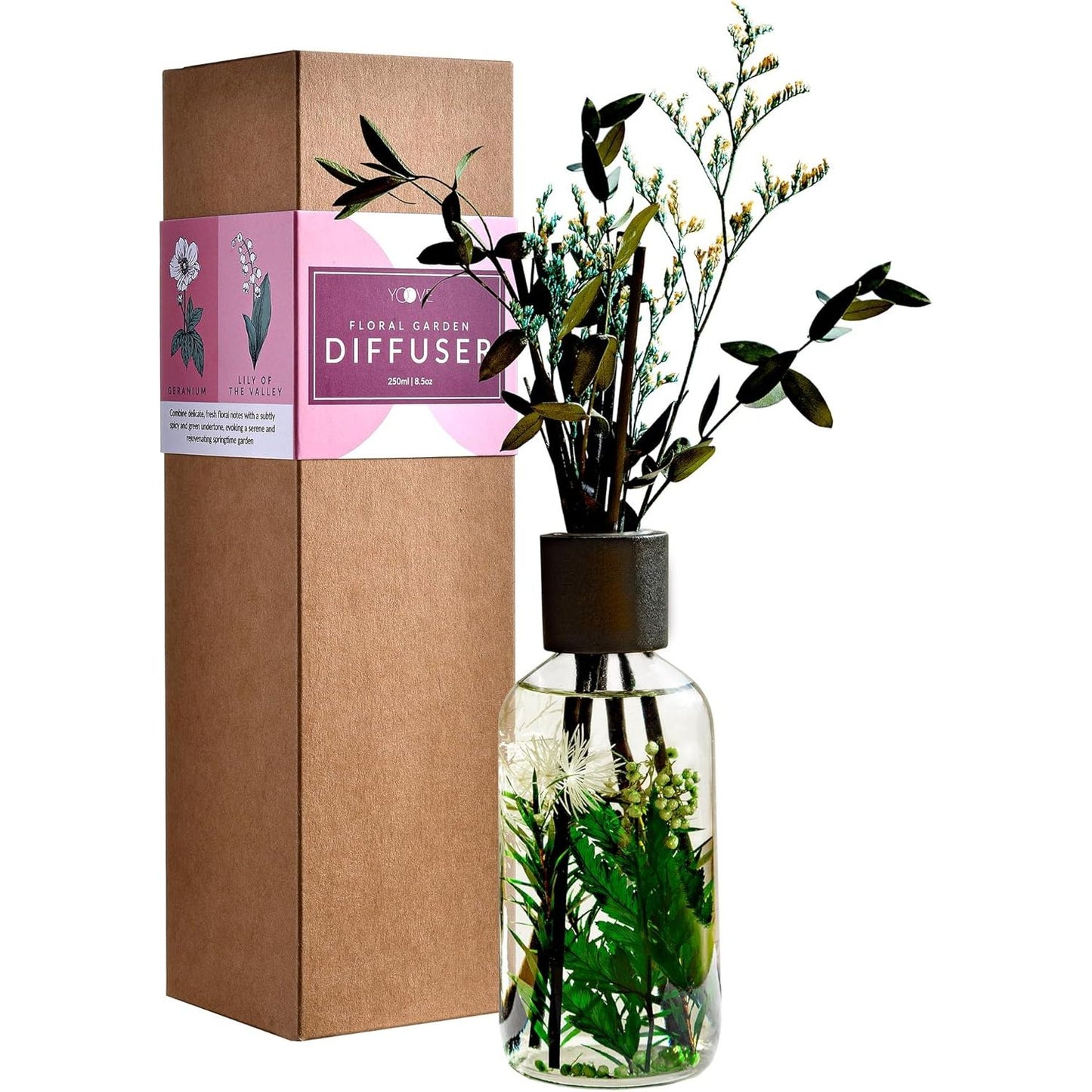 Bamboo Reed Diffuser C/P 24 Yoove