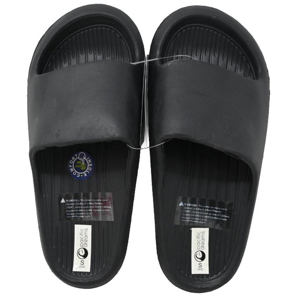 *OUTSIDE OF CA* BLACK WOMEN SLIDE SANDAL 3-ASST SIZE C/P 15