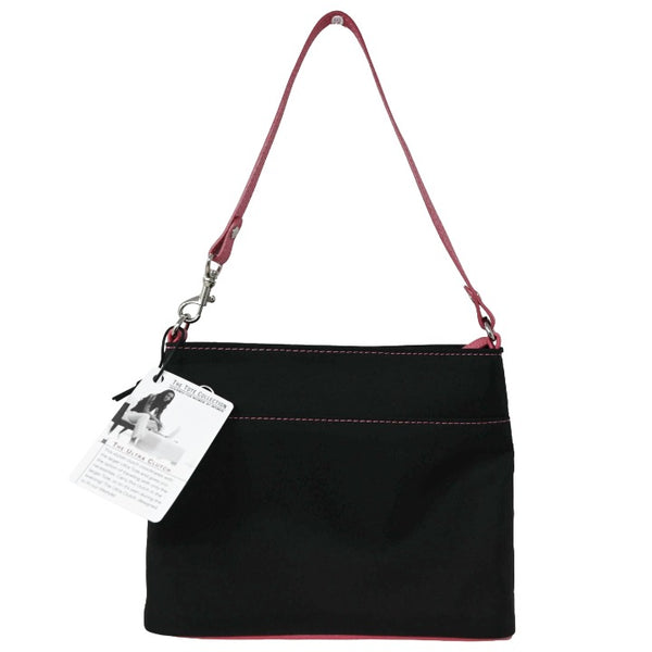 Blk Pnk Strap Micro Tote Bag C/P 40 Mobile Edge