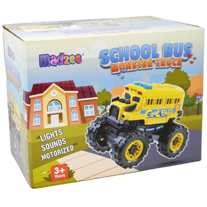 MONSTER SCHOOL BUS C/P 8