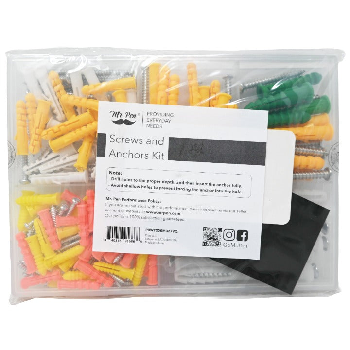 *NO CA*Screws Anchors Kit C/P 48 Mr. Pen