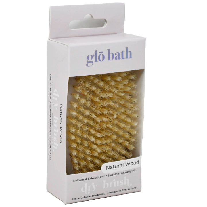 WOODEN NATURAL BRISTLE BRUSH W/STRAP C/P 144