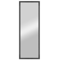 23x66" MERCER BLACK LEANER FRAMED MIRROR C/P1