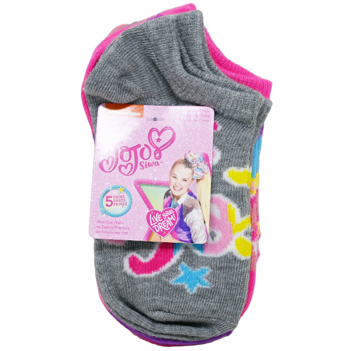 5pk JOJO SIWA BE YOU NS SOCKS SIZE 4-6 C/P 60