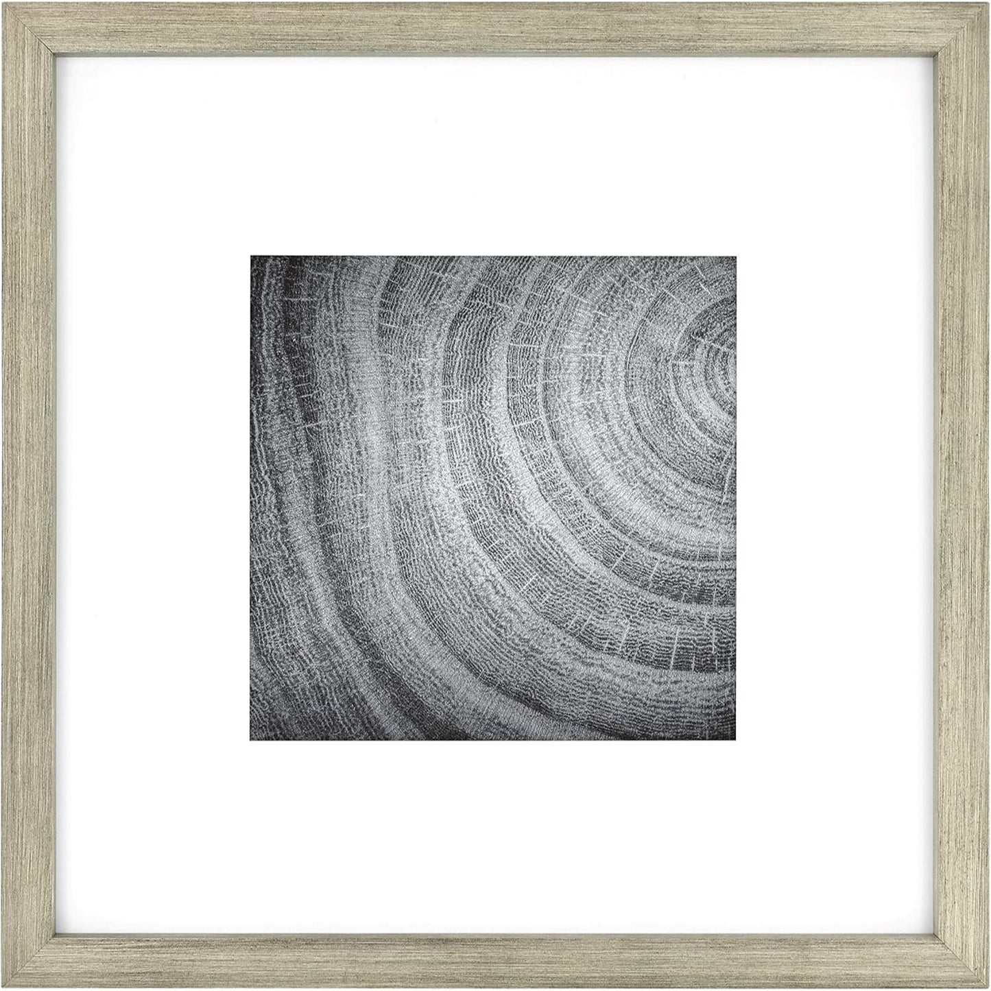 14X14" RUSTIC GRAY WOOD FRAME C/P 1