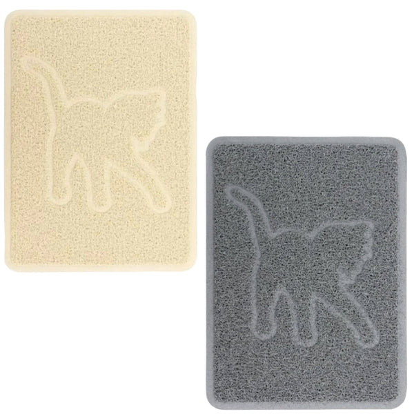 Gibson Home Asst Rect. Pet Mat Elements 18.5" PVC C/P 40