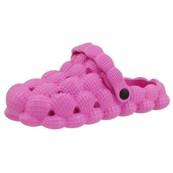 *OUTSIDE OF CA* KIDS FUCHSIA PEANUT CLOG 6-ASST SIZE C/P 12