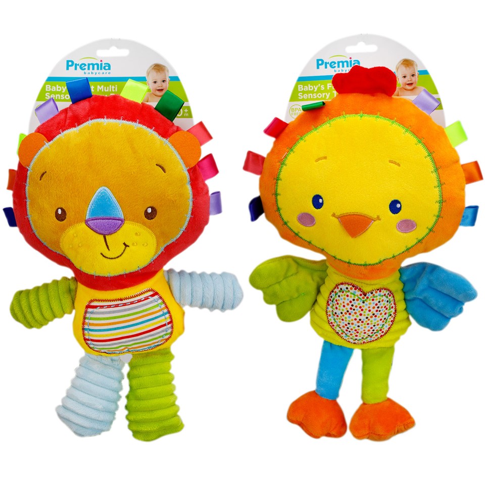 BABY'S FIRST MULTI SENSORY TAGGY BUDDY C/P 24