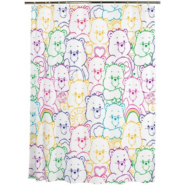 Care Bears Close Shower Curtain C/P 12