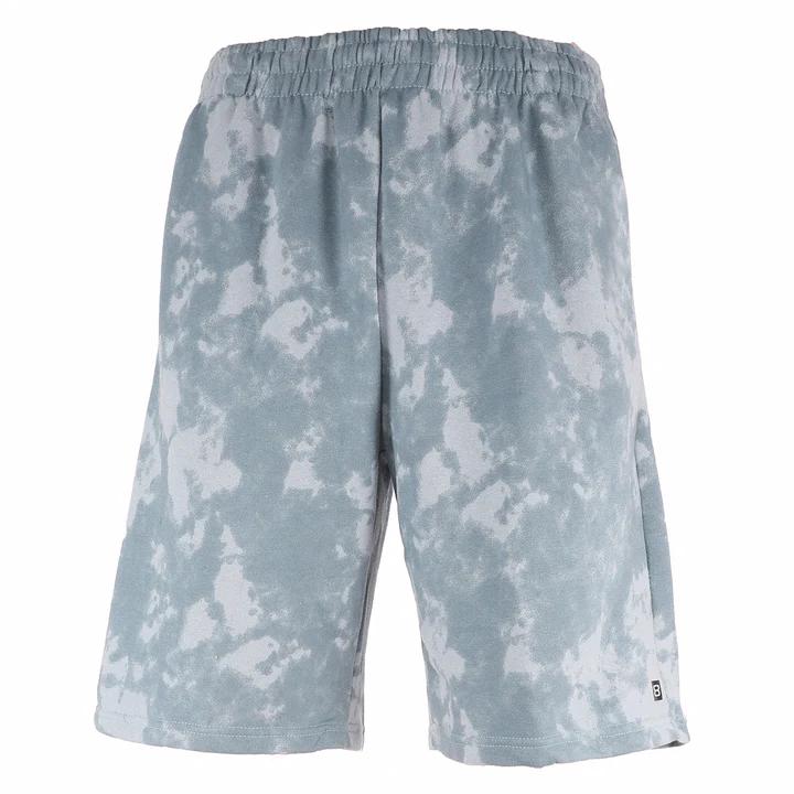 10" S-XL MEN GREY PRINTED INSEAM CVC SHORT C/P 60