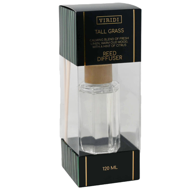 120ml TALL GRASS DIFFUSER C/P 12
