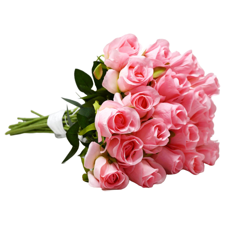 Pink Rose Stem 20.5" C/P 288