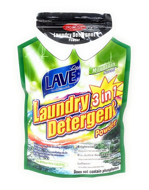 1LB Mountain Laundry Detergent Powder C/P 24