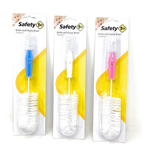 Safety 1st BABY BOTTLE AND NIPPLE BRUSH C/P 36