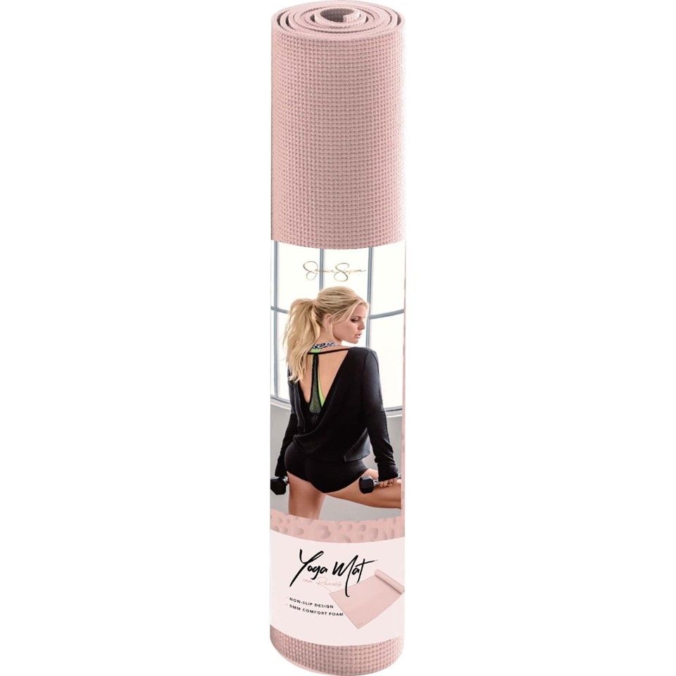 JESSICA SIMPSON 5mm THICK YOGA MAT C/P 12