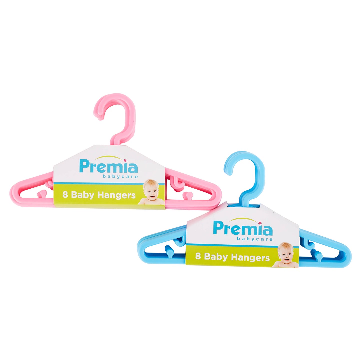 Premia 8pk Baby Hangers C/P 36