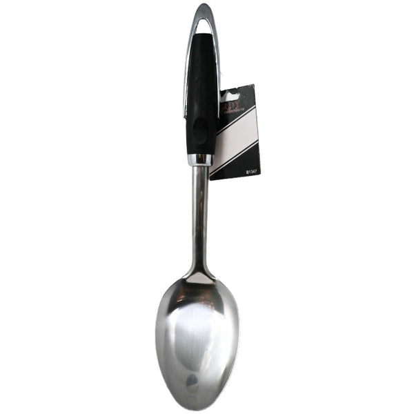 *AS IS*Serving Spoon Blk Handle C/P 72