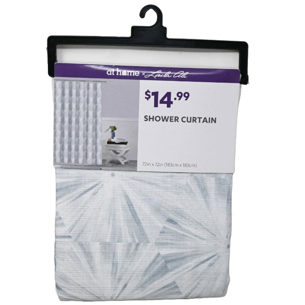 Starburst Fabric Shower Curtain C/P 4 (Pre-price $14.99)