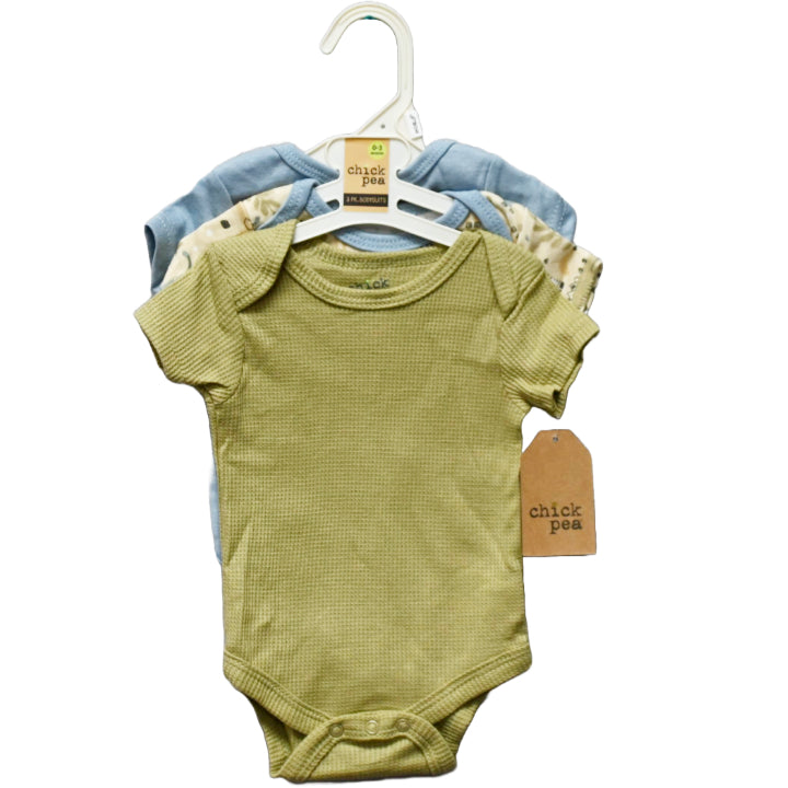 3pk SAFARI FASHION BODYSUIT C/P 48
