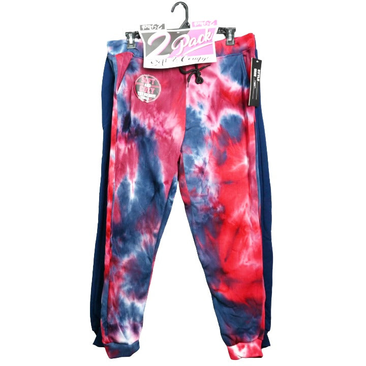 2pk Nvy/TD Women's Joggers 1X-3X on Hanger (Prepack 2-2-2) C/P 12