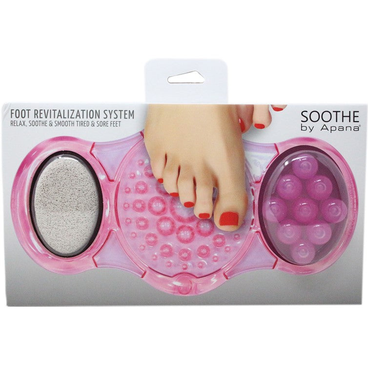 PINK ACUPRESSURE MASSAGE MAT W/PUMICE STONE C/P 24