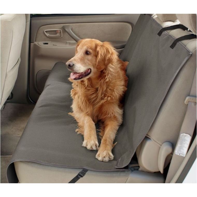 56"x47" Gray water resistant bench pet car seat cover C/P 12