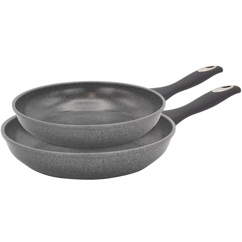 2 PC SET FRY PAN C/P 8