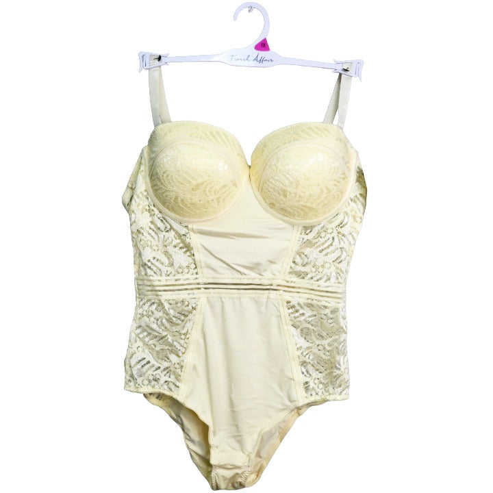 Ylw Lace Bodysuit C/P 36 French Affair