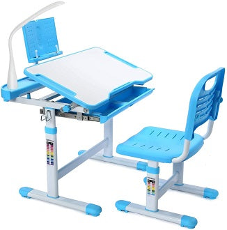 Children's Blue Desk and Chair C/P 1