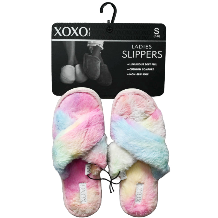S-L XOXO MULTICOLOR LADIES SLIPPERS C/P 24