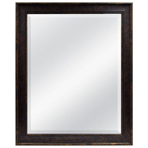 MIRROR 22"x28 3" BRZ ROPE C/P 1