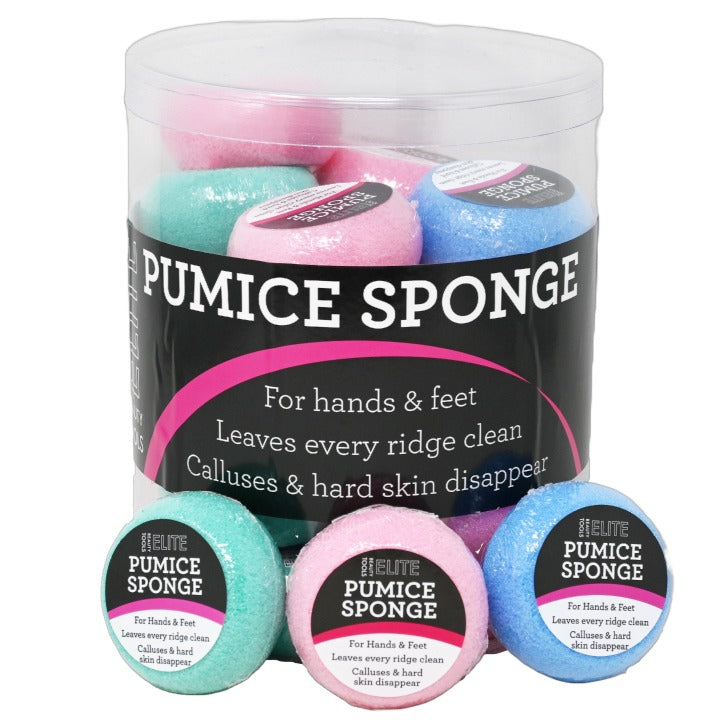 ROUND PUMICE SPONGE C/P 144