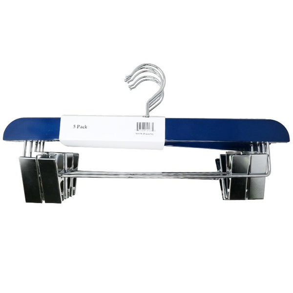 5pk Nvy Skirt Hanger Set C/P 10