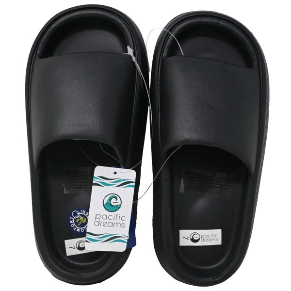 *OUTSIDE OF CA* BLACK WOMEN SLIDE SANDAL 5-ASST SIZE C/P 15