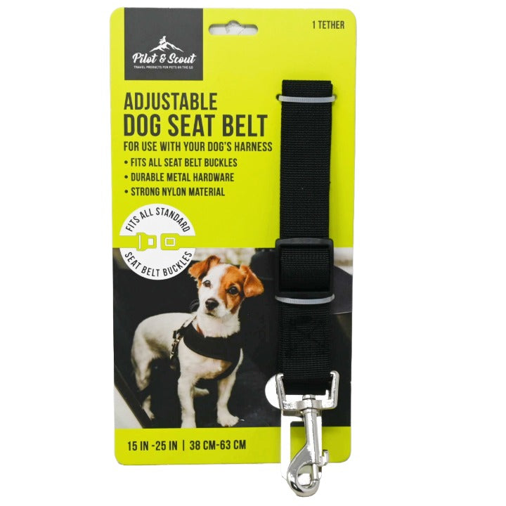 Pet Seat Belt Adjustable C/P 24