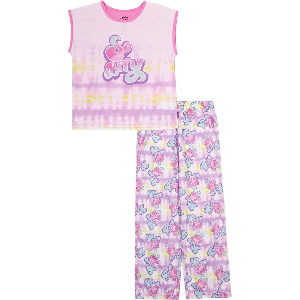 GIRLS TANK W/LONG PANTS PAJAMA SET 4-ASST SIZE C/P 6
