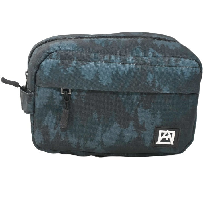 *OUTSIDE OF CA* SMALL BLK/GRAY CAMO MEN TOILETRY BAG AVALANCHE C/P 30