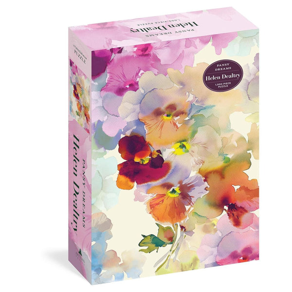 1000pc Pansy Dreams Puzzle C/P 12 Games & Puzzles