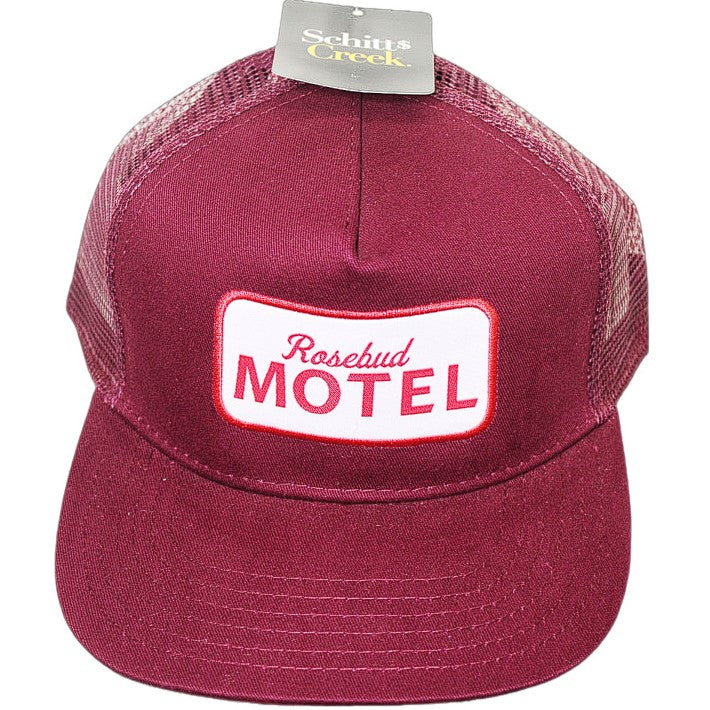 SCHITT'S CREEK ROSEBUD MOTEL MESH TRUCKER HAT C/P 144