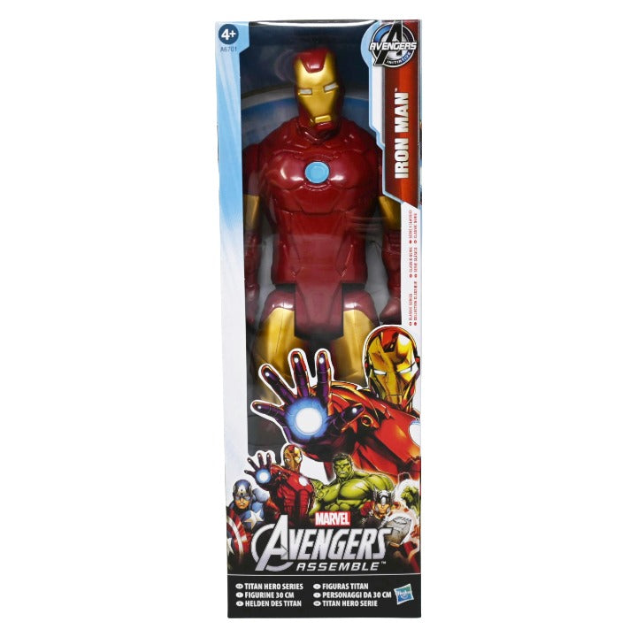 12" Iron Man Assemble Figure Toy C/P 8 Marvel Avengers