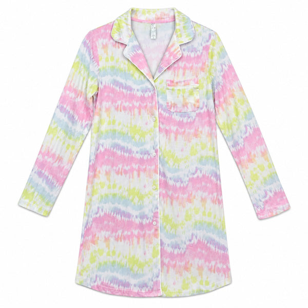 Tie-Dye Sleep Shirt C/P 36 French Affair