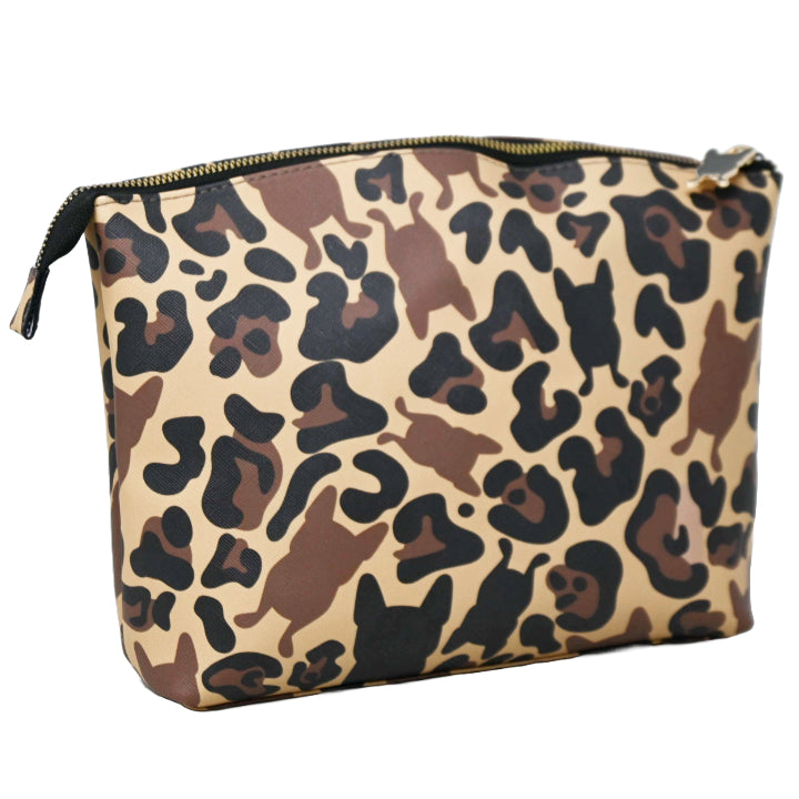 *OUTSIDE OF CA* LRG PRINTED CURVED TOP POUCH C/P 40