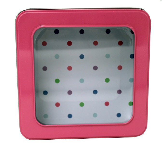 Square Window Tin C/P 12